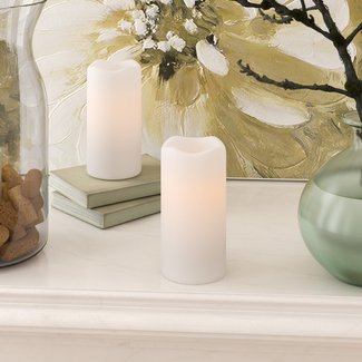 LED Scented Flameless Pillar Candle