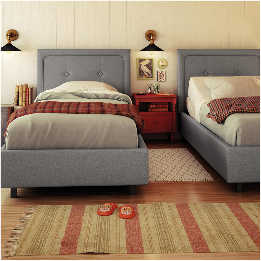 Legend Twin XL Platform Bed | Amisco | Free Shipping