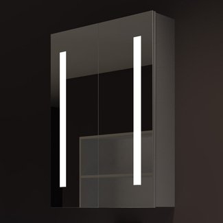 Lency 24" x 32" Surface Mount Medicine Cabinet with LED Lighting