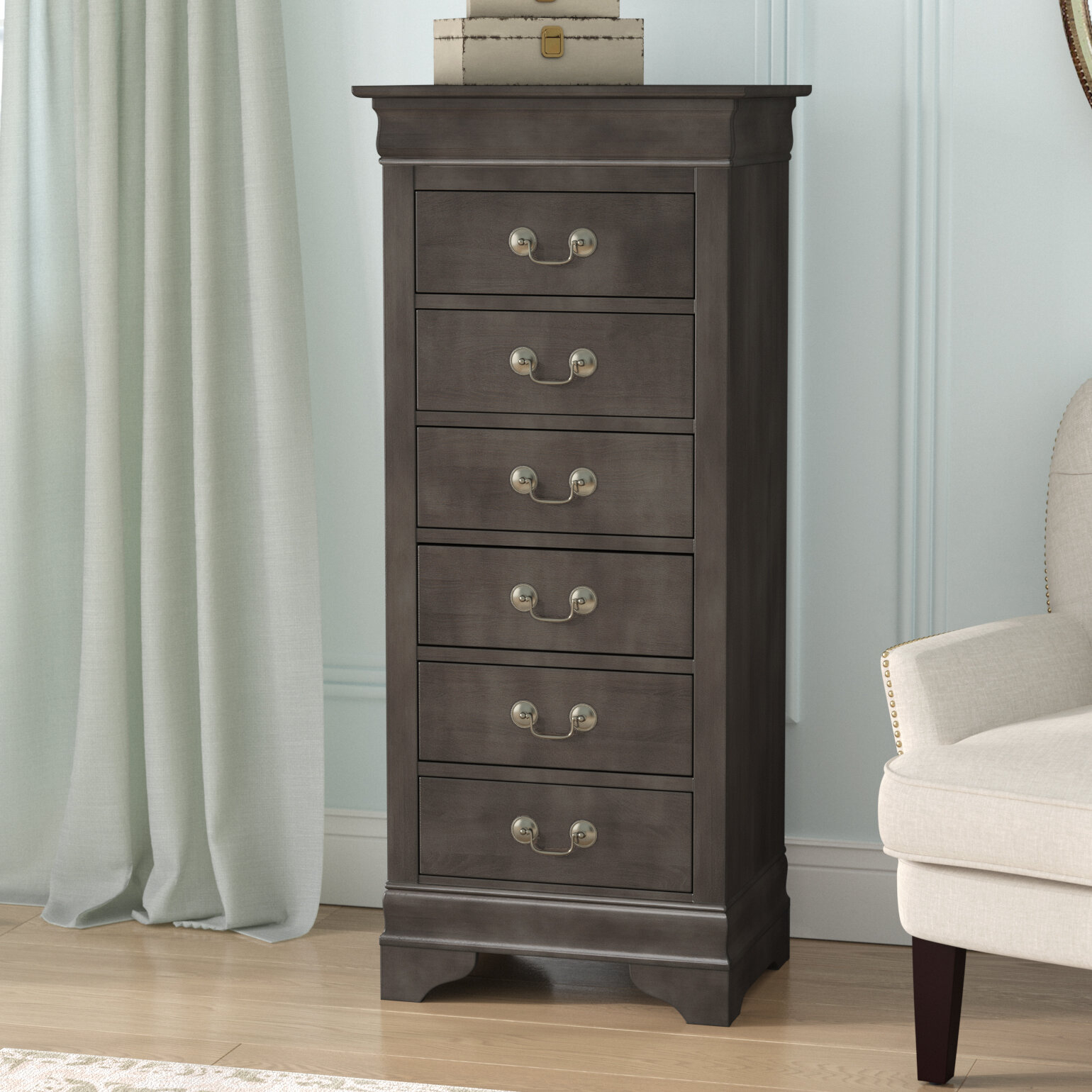 Lisle 6 Drawer Lingerie Chest
