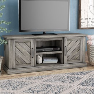 Liu TV Stand for TVs up to 60" with Fireplace