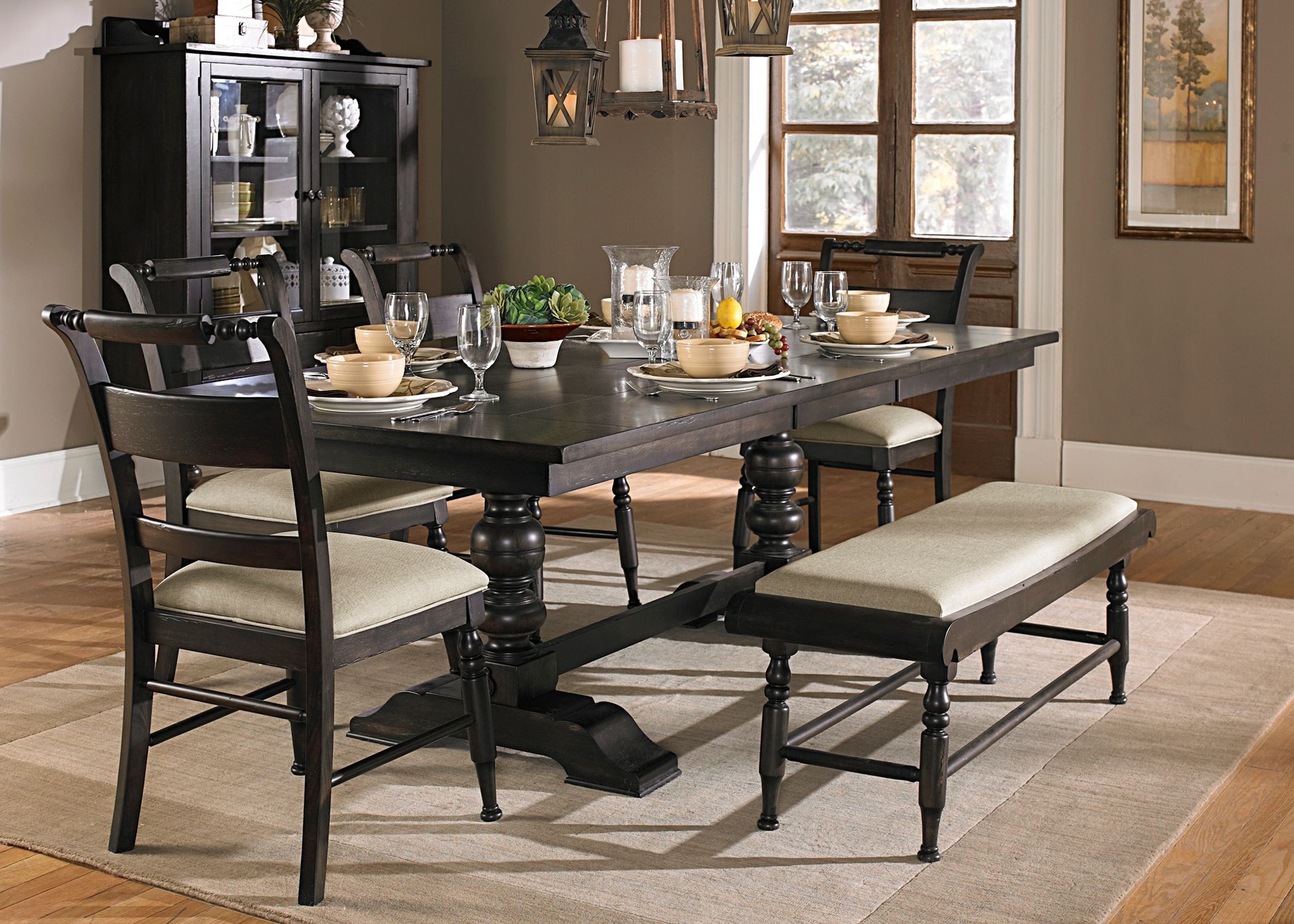 Lloyd 6 Piece Solid Wood Dining Set