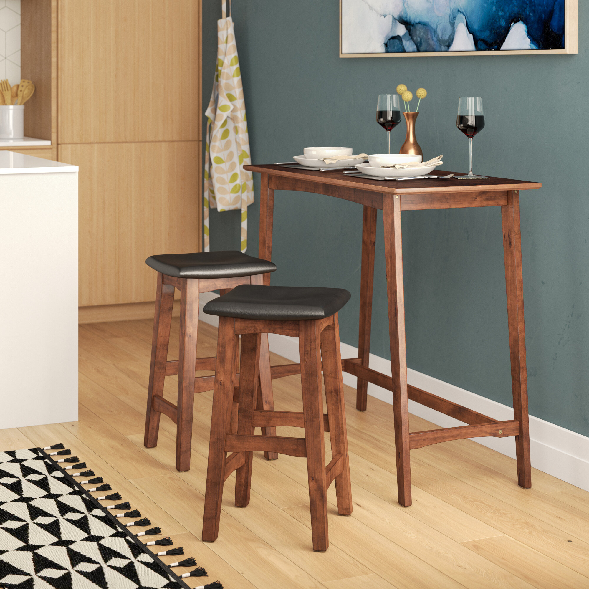 Lonon 3 Piece Dining Set