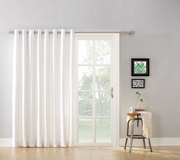 Sliding Glass Door Curtains You Ll Love, Sliding Panel Curtains For Patio Doors