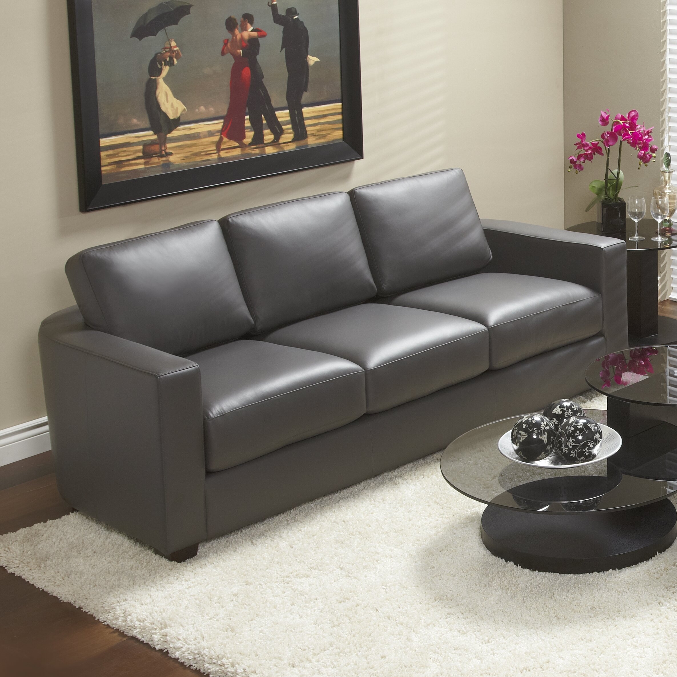 Marquis Top Grain Leather Sofa