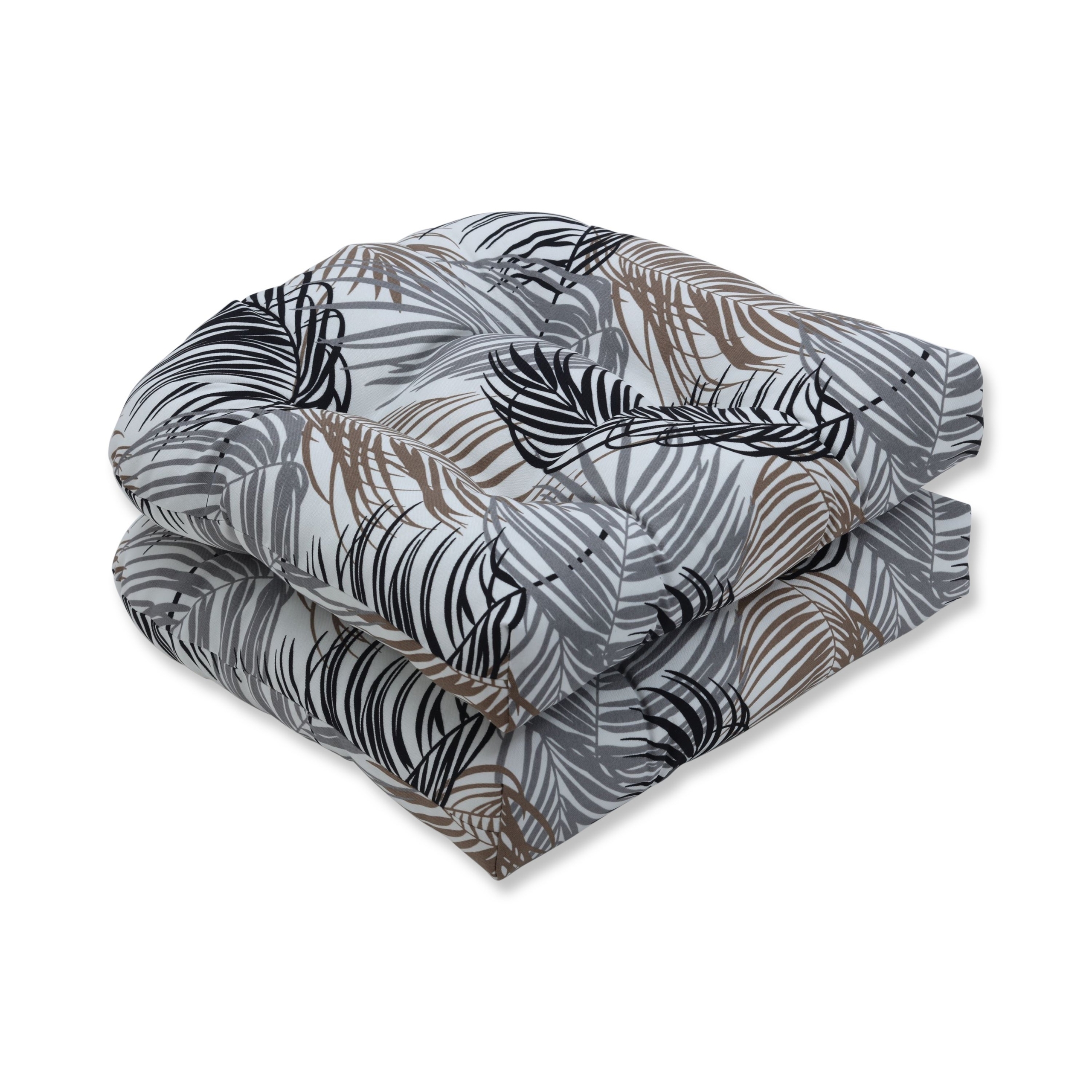 Maud Wicker Indoor/Outdoor Rocking Chair Cushion (Set of 2)