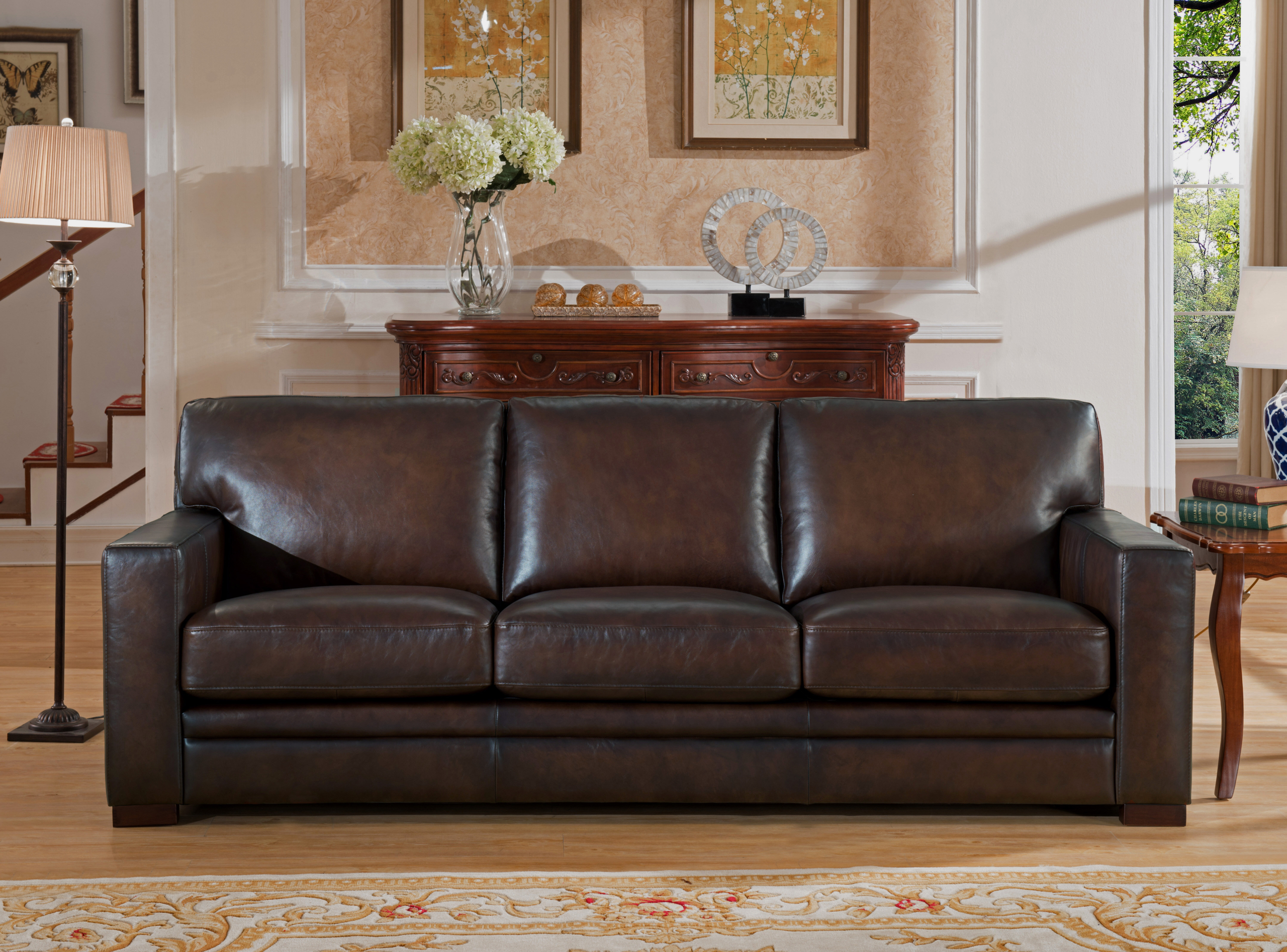 Mcdonald Leather Sofa