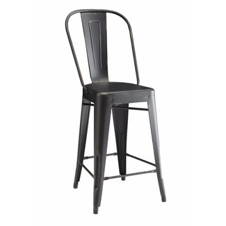 Mckamey Metal Counter Height Dining Chair (Set of 2)
