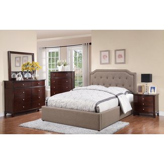 Melita Upholstered Storage Platform Bed