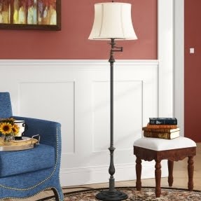 Menard 60.5" Swing Arm Floor Lamp