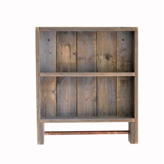 Mendenhall Double Towel Rack Wall Shelf