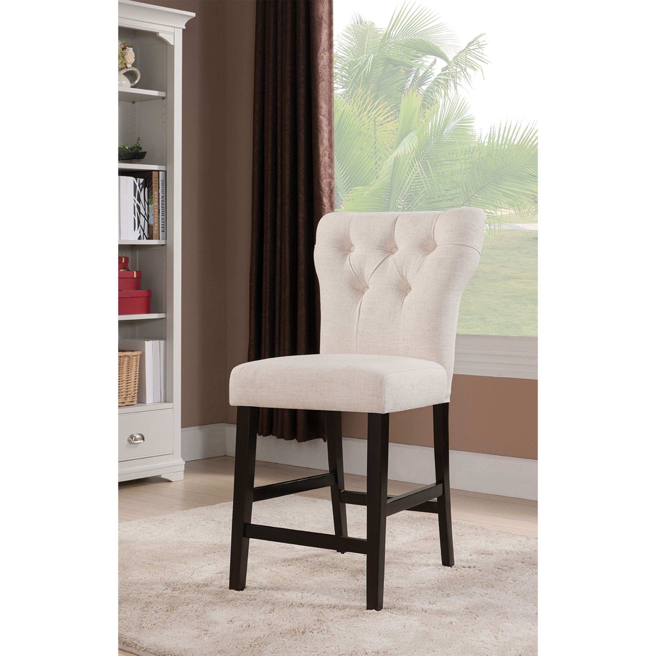 Meyersdale Counter Height Upholstered Dining Chair (Set of 2)