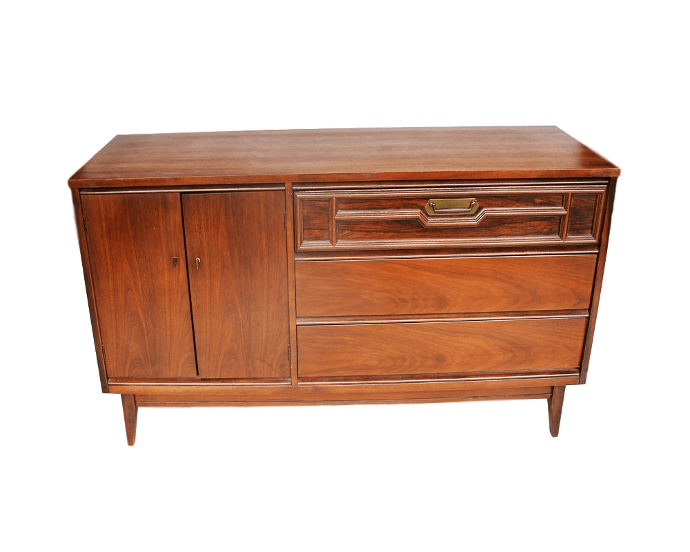 Mid Century Modern "Avante" Bassett Dresser/Credenza