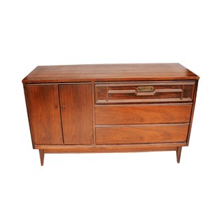 Mid Century Modern "Avante" Bassett Dresser/Credenza