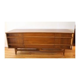 Mid Century Modern Kagan Style Credenza | Picked Vintage