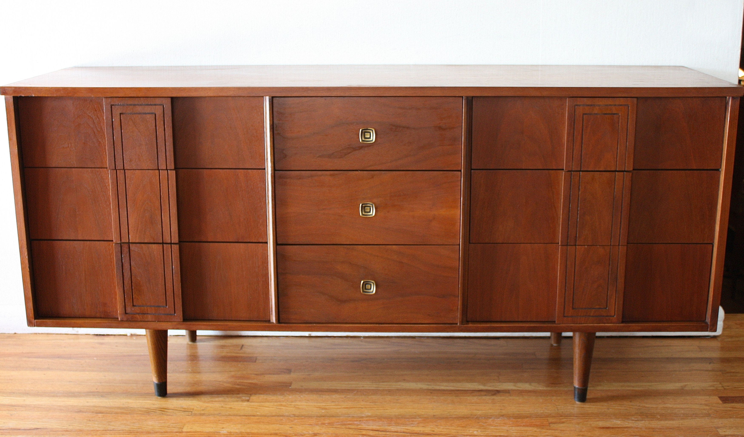 Mid Century Modern Low Dresser Credenzas | Picked Vintage