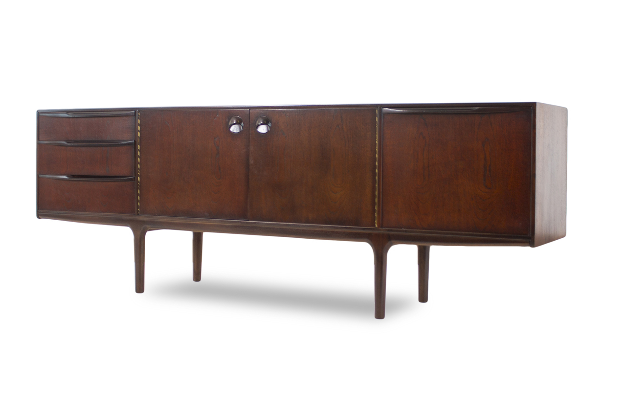 MID CENTURY MODERN MCINTOSH CREDENZA, SIDEBOARD, MEDIA ...