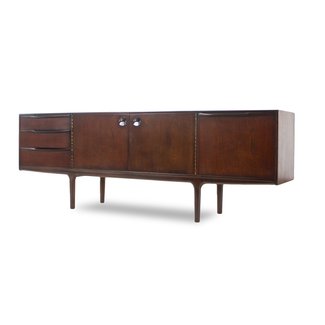 MID CENTURY MODERN MCINTOSH CREDENZA, SIDEBOARD, MEDIA ...