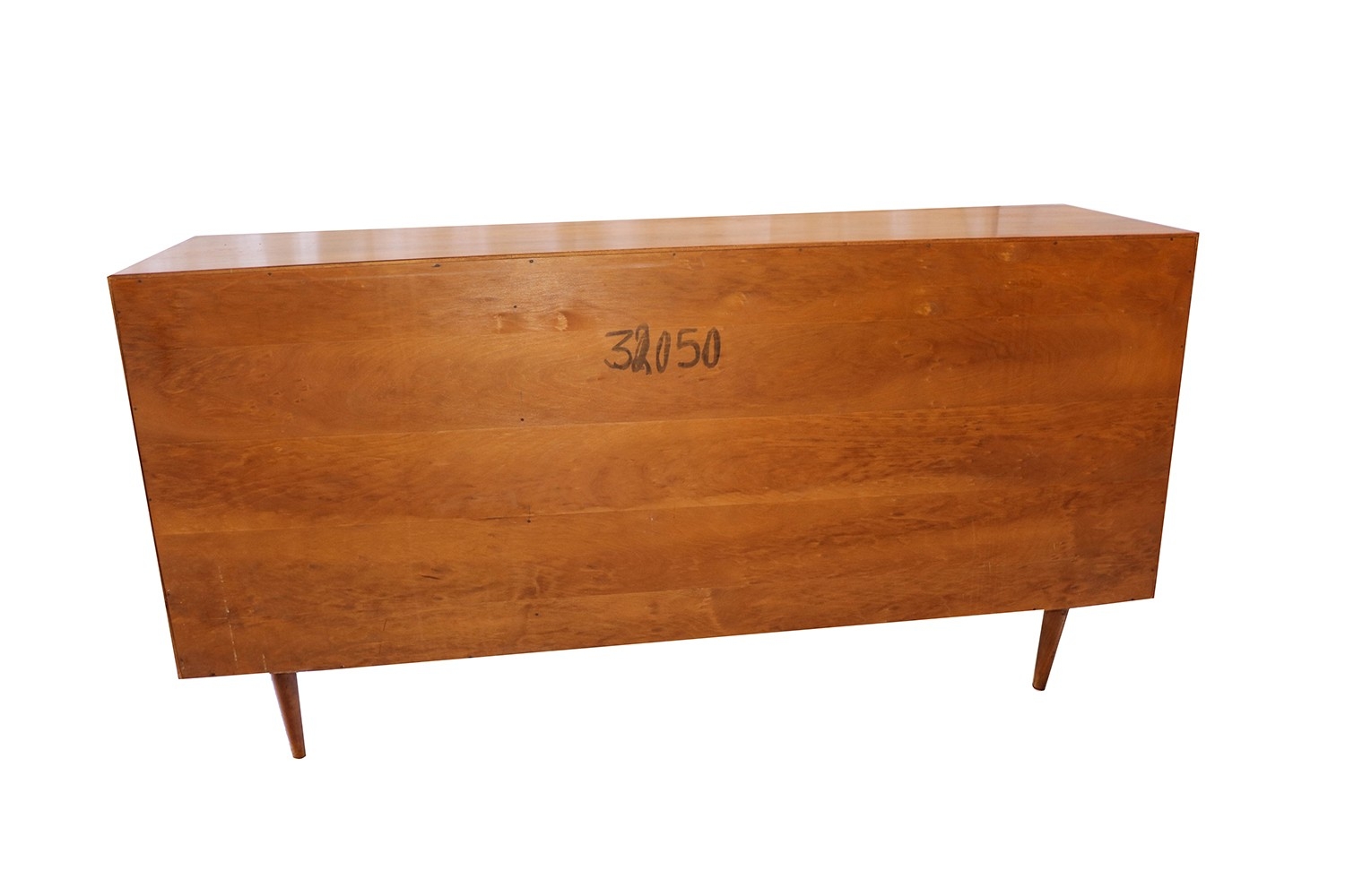 Mid Century Modern Tambour Door Credenza Sideboard