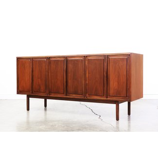 Mid Century Modern Walnut Credenza | Vintage Supply Store