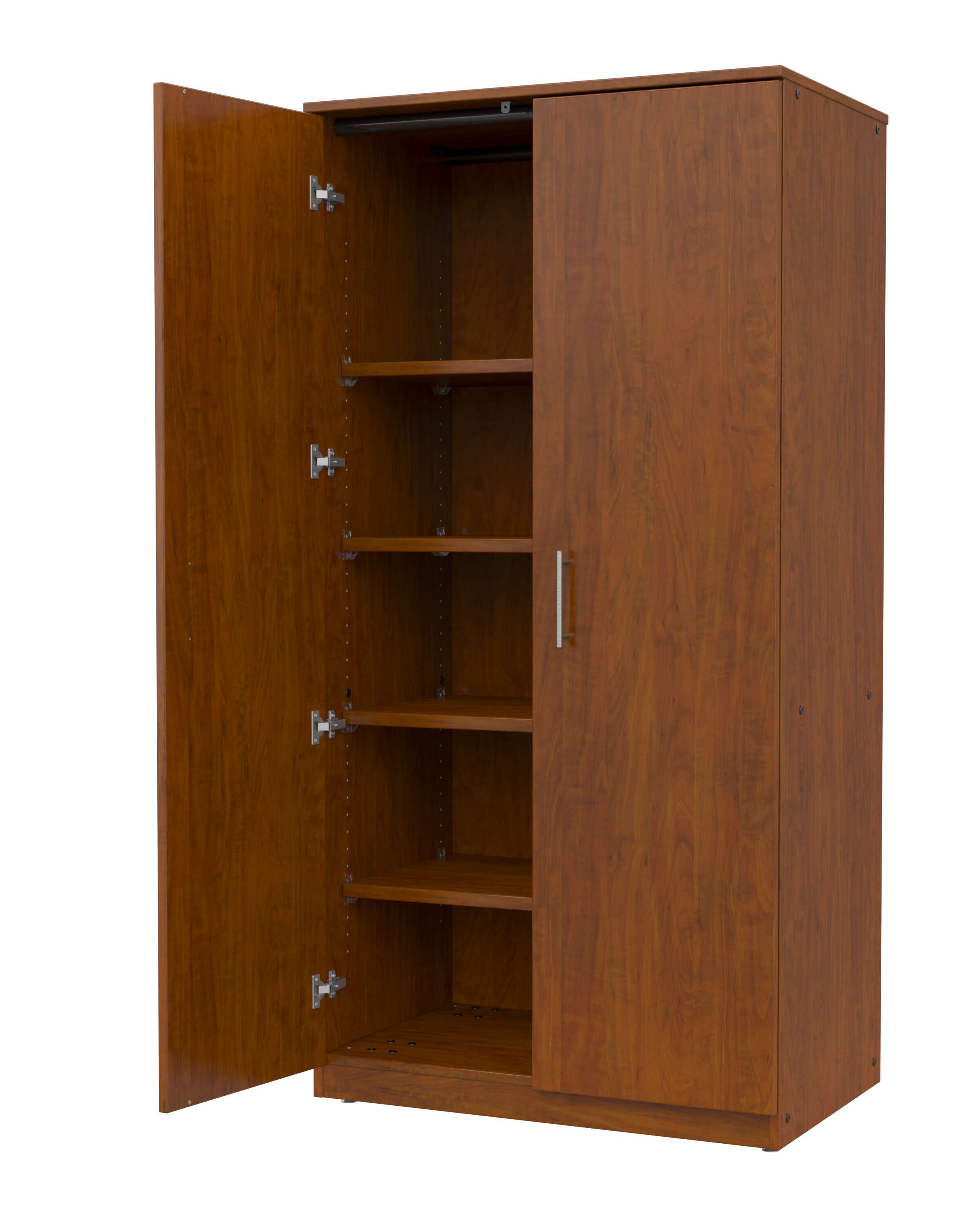 Tall Wood Storage Cabinets With Doors, Wooden Cabinet With Doors And Shelves