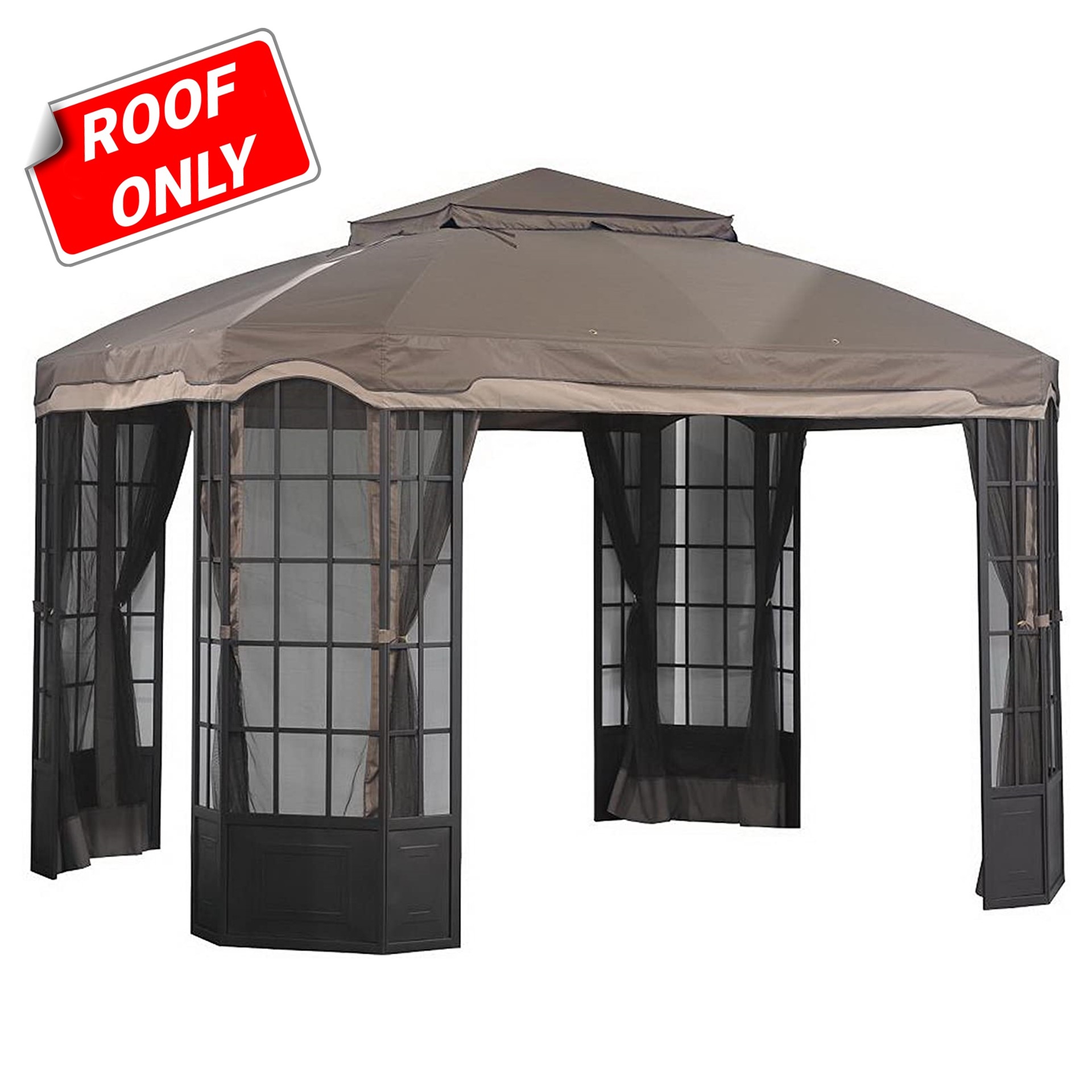 Mosquito Netting for Bay Window Gazebo