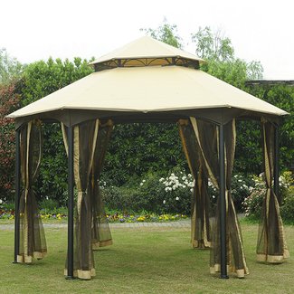 Mosquito Netting for Southbay Easy Setup Gazebo