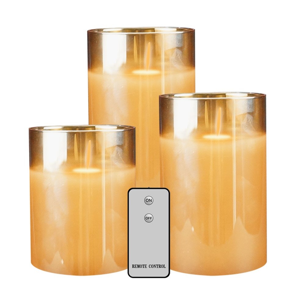 Moving Flame Battery Operated Led Flameless Flickering Candles