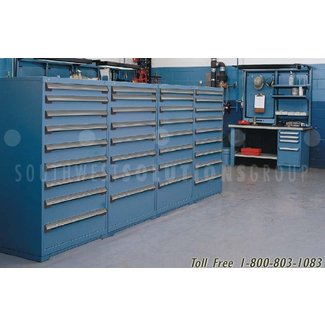 Multi-Drawer Tool Box Cabinets | Steel Storage Cabinet ...