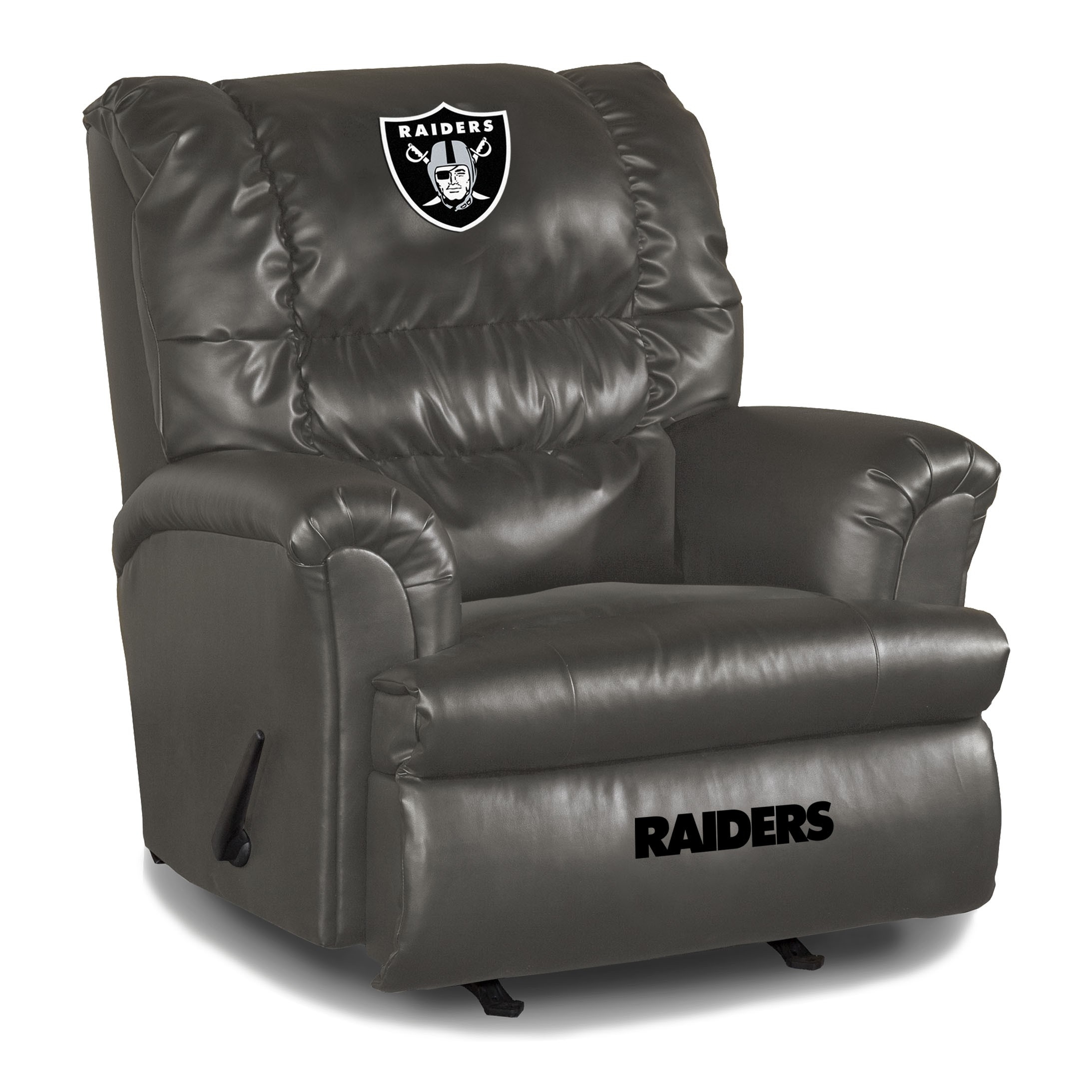Nhl Big Daddy Leather Manual Recliner