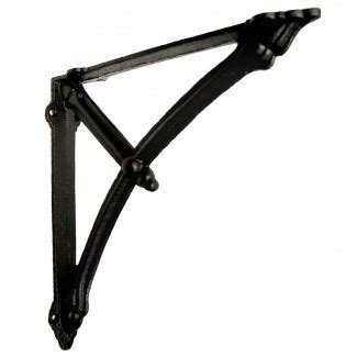 Nikolas Half Round Bracket with Support (Set of 2)