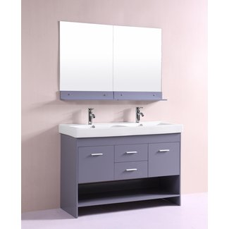 Nimesh 48" Double Bathroom Vanity Set