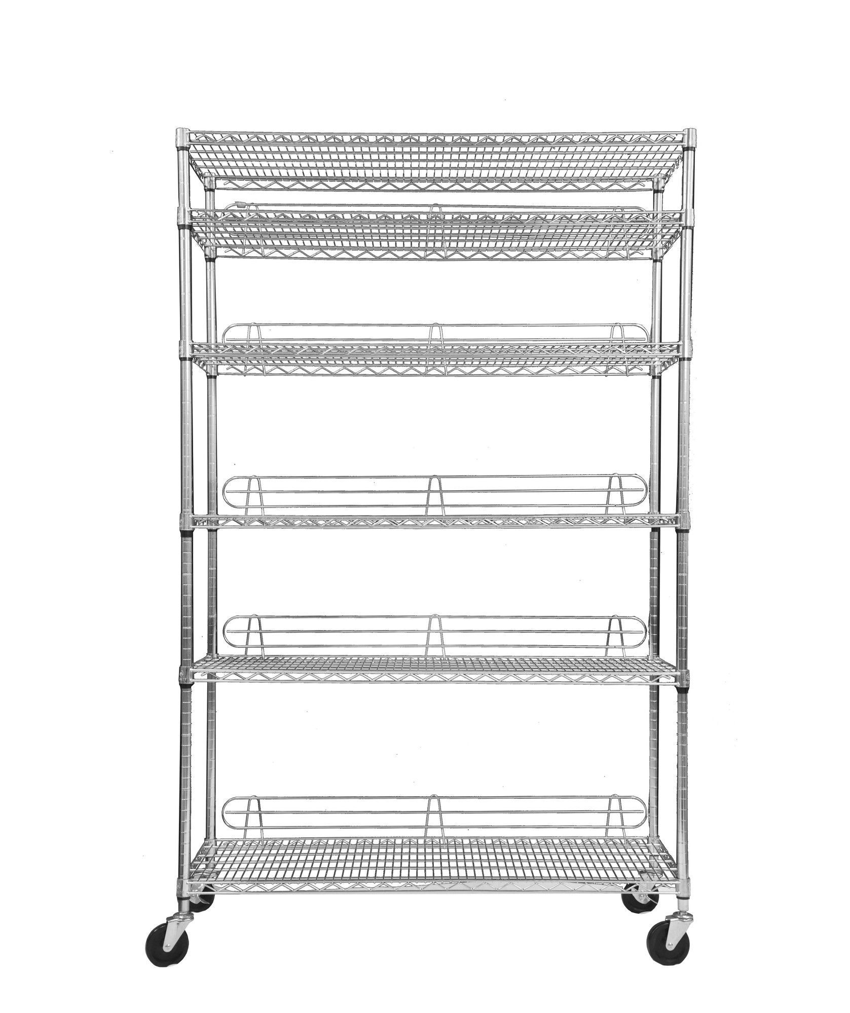 NSF 77" H x 48" W Shelving Unit