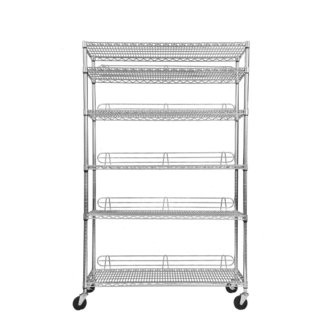 NSF 77" H x 48" W Shelving Unit