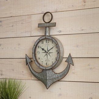 Otega Anchor 9" Wall Clock