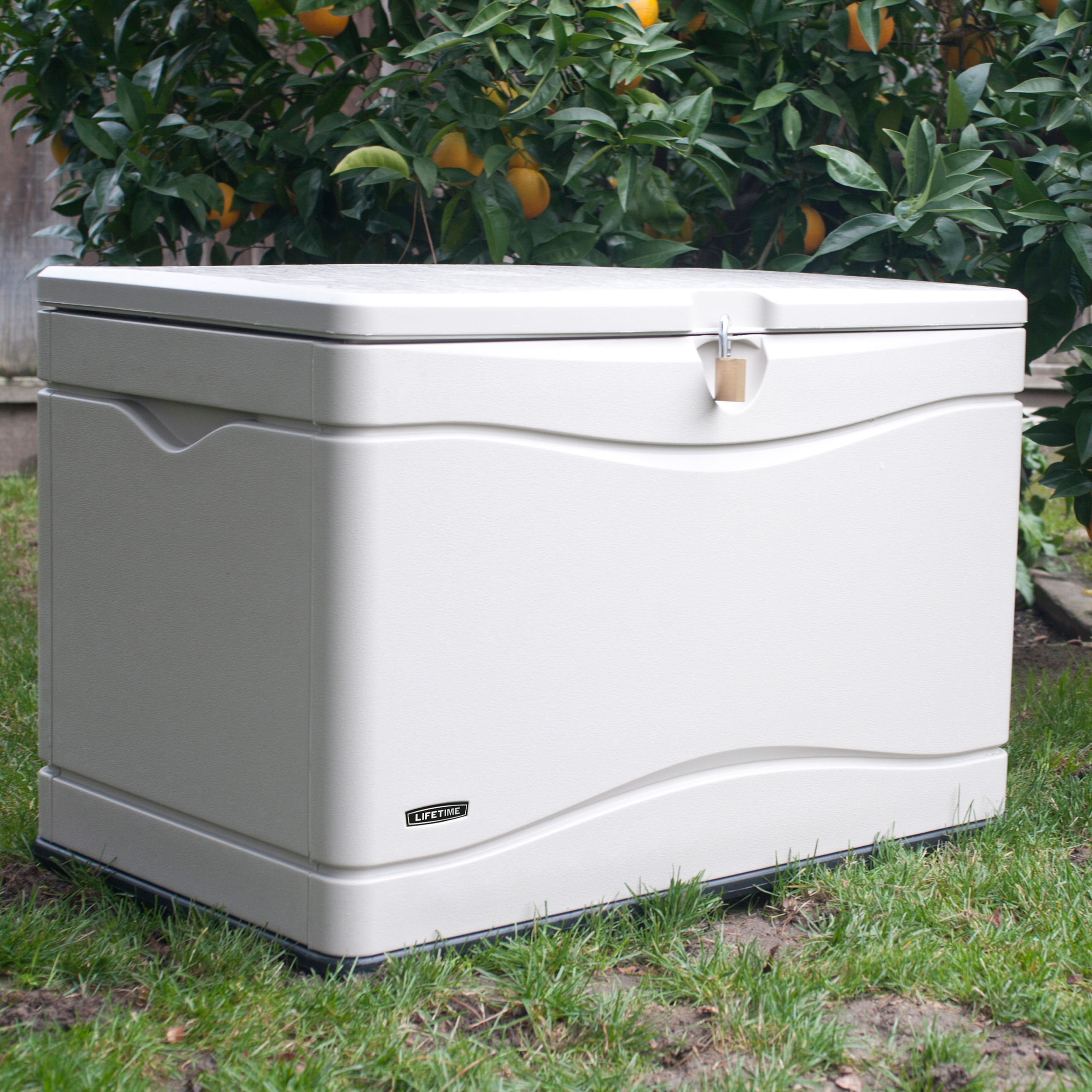 Outdoor Storage 80 Gallon Plastic Deck Box