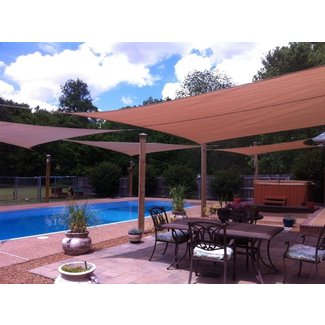 Outdoor Sun Shade Sails Are Up For 2012