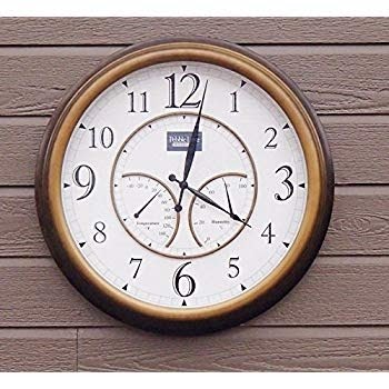 : Oxford Outdoor Waterproof Clock with ...