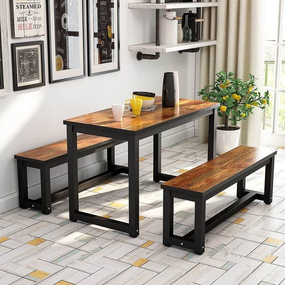 Parikh 3 Piece Dining Set
