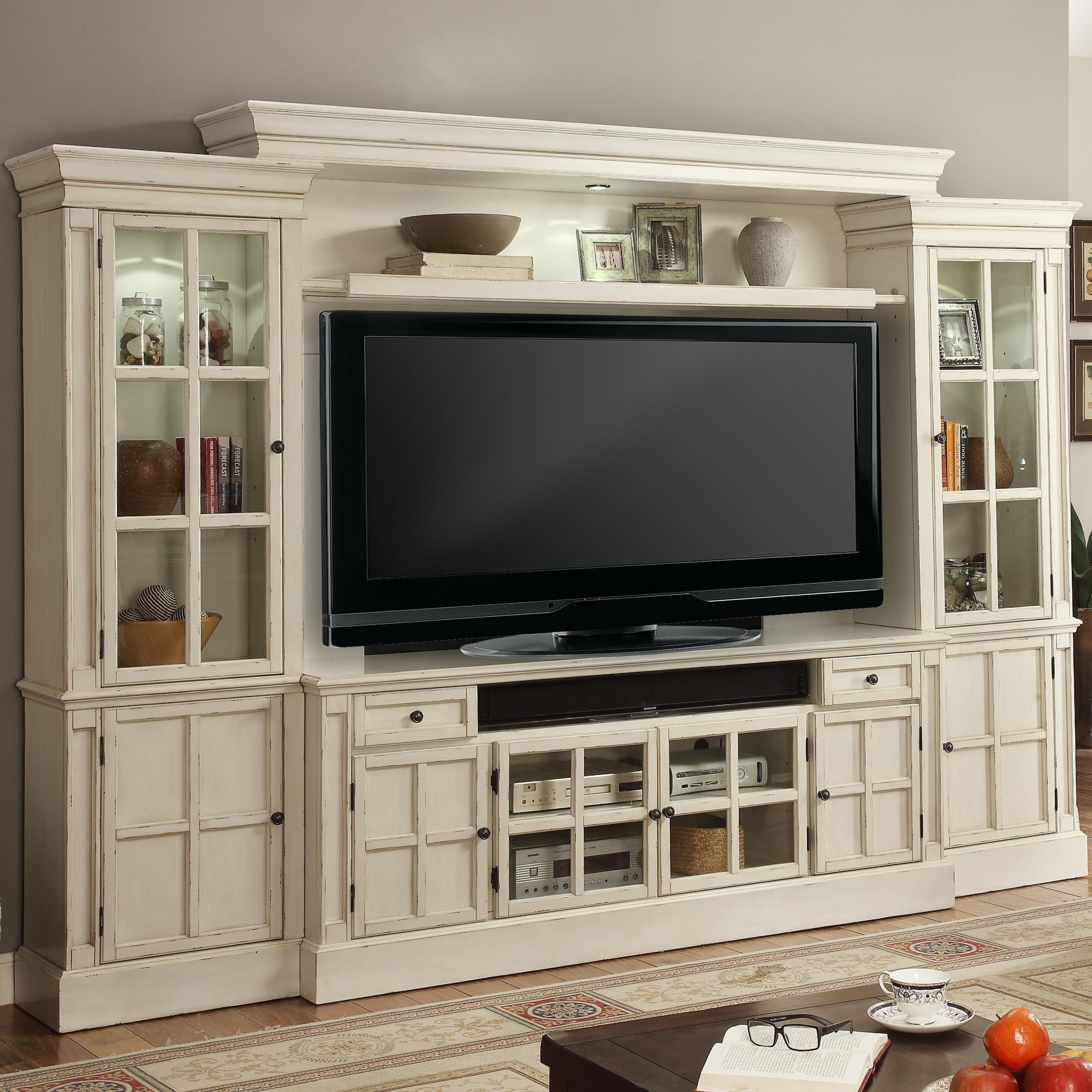 Parker House Charlotte 72" Console Entertainment Wall with ...