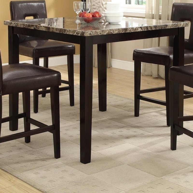 Granite Top Dining Table Visualhunt, Granite Top Dining Table And Chairs Set