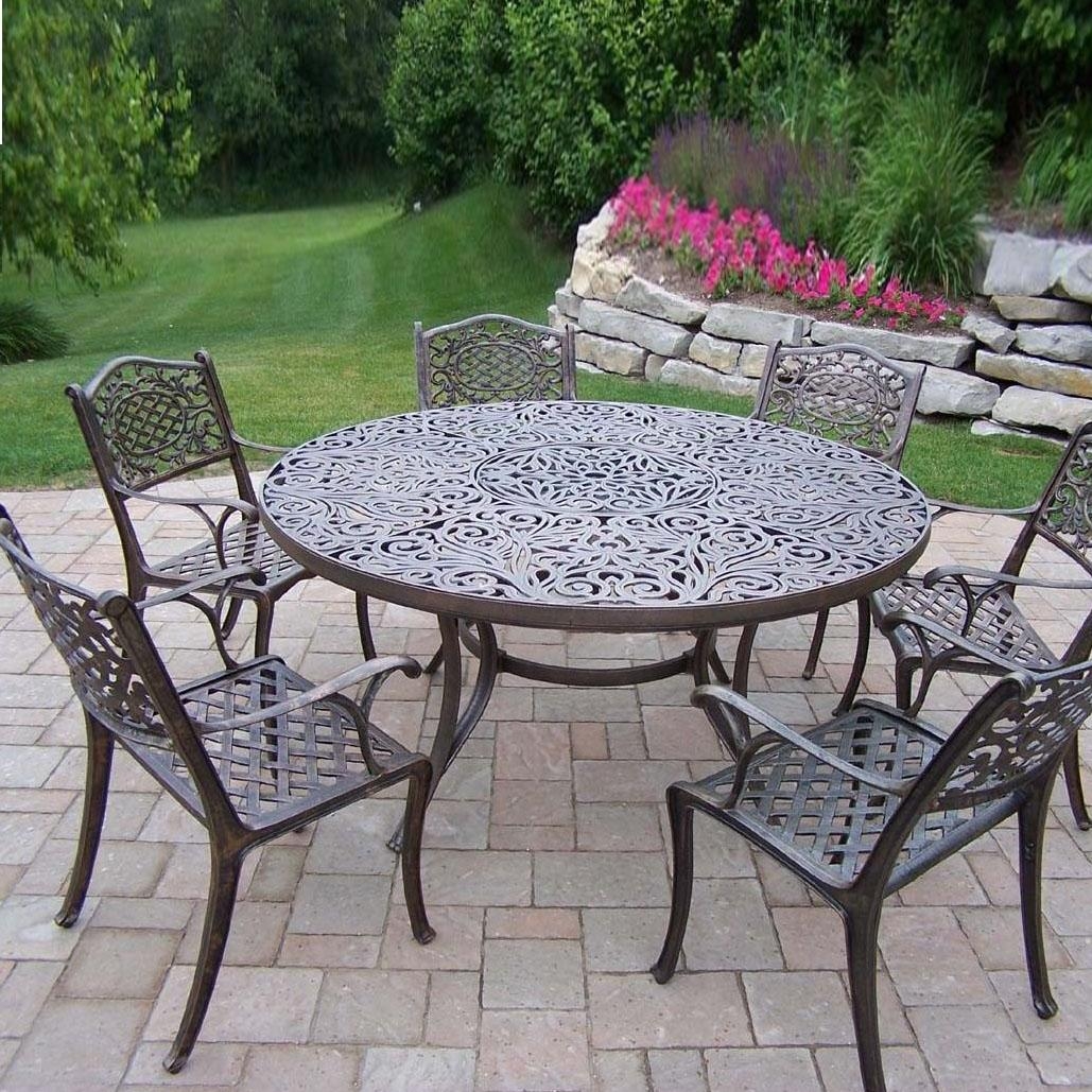 Patio Furniture Deep Seating Sofa Cast Aluminum Nassau ...