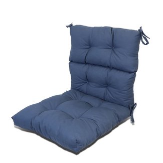 Patio Seat Back Indoor/Outdoor Rocking Chair Cushion