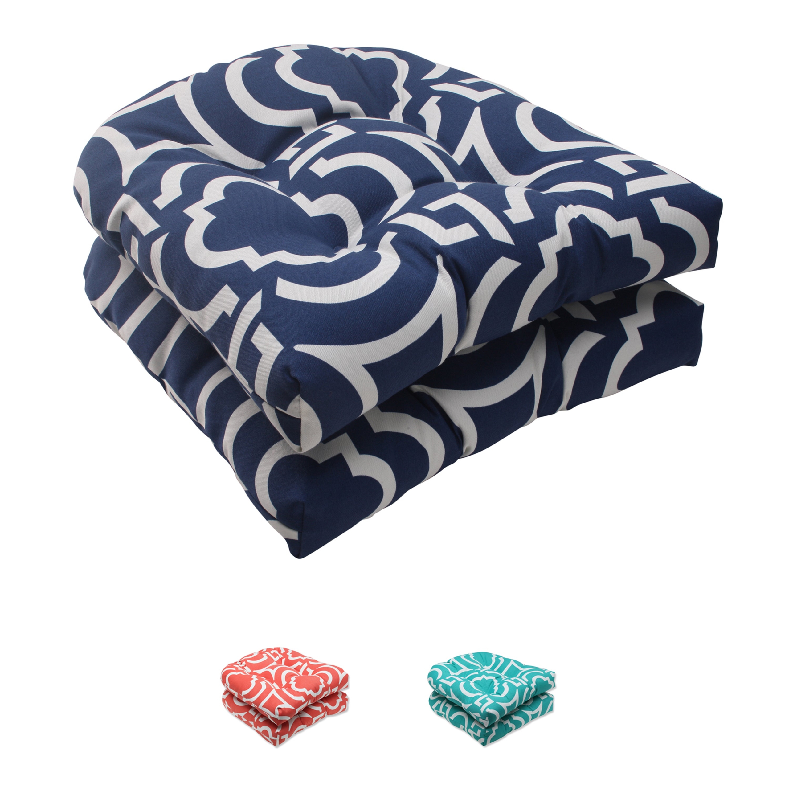 Pillow Perfect Indoor/Outdoor Wicker Seat Cushion