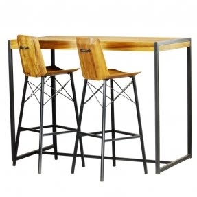 Port Augusta 3 Piece Pub Table Set