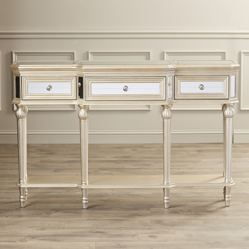 poston 3 drawer console table