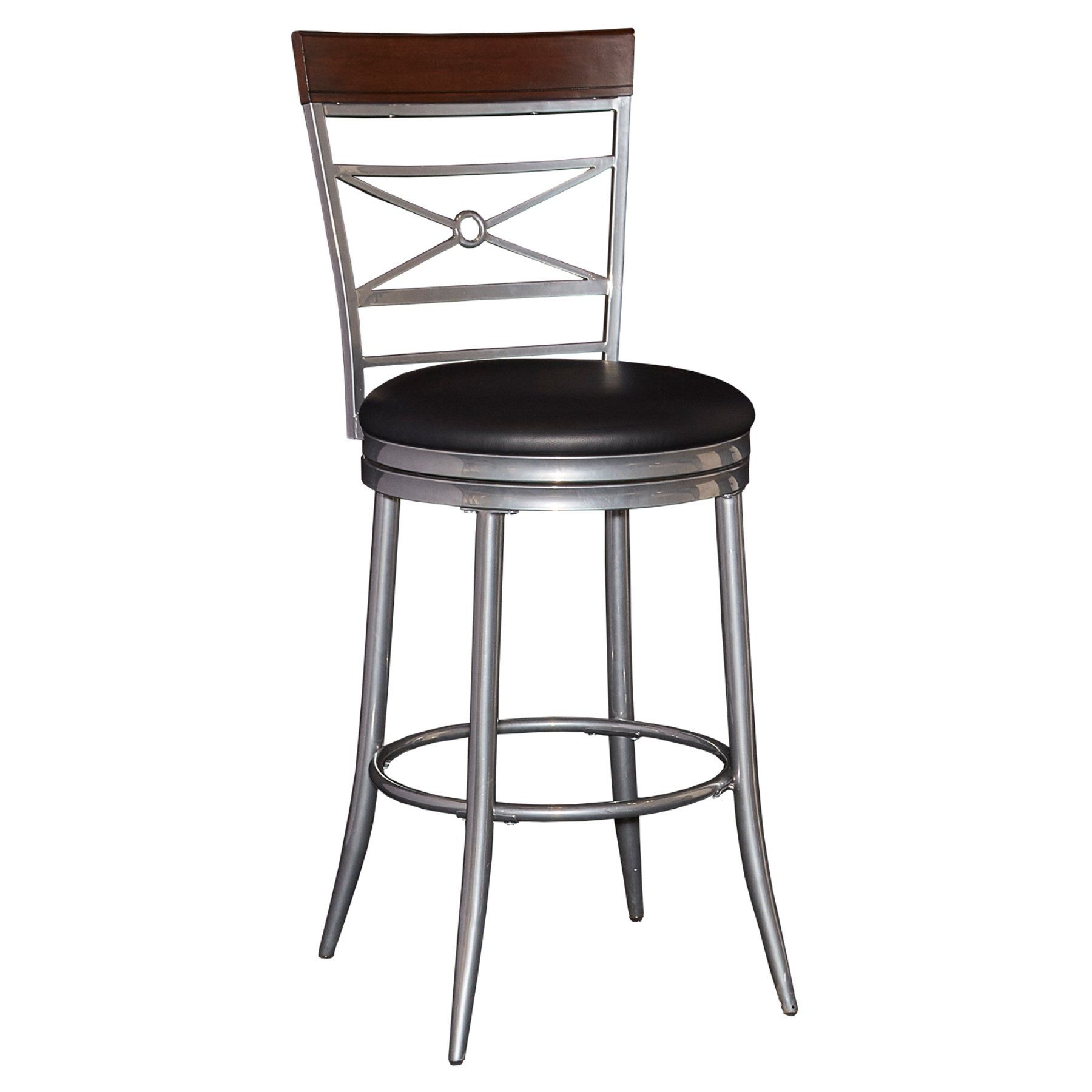 Powell Furniture Rory Black Big and Tall Counter Stool ...