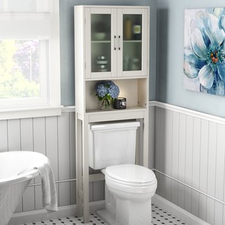 Poyner 22.5" W x 67.3" H Over the Toilet Storage