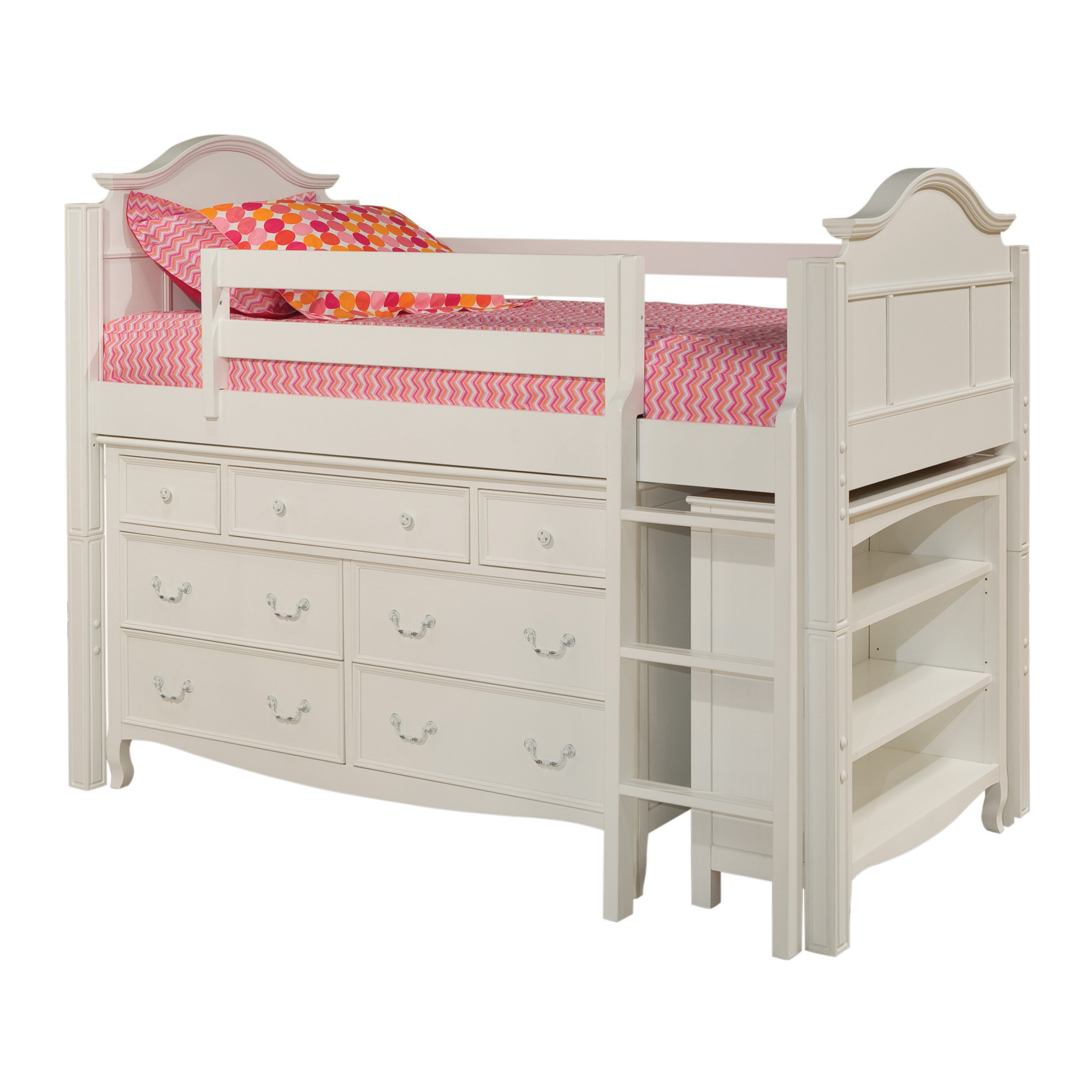 Prepac Monterey Twin Wood Kids Storage Bed-WBT-4100-2K ...