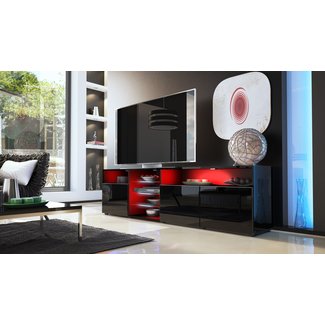 Prieto Roma TV Stand for TVs up to 88"